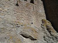 Chateau de Queribus, Donjon, Pt10, 3 archeres primitives